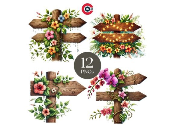 Download Vintage Rustic Wooden Sign Posts Clipart - Posts Collection