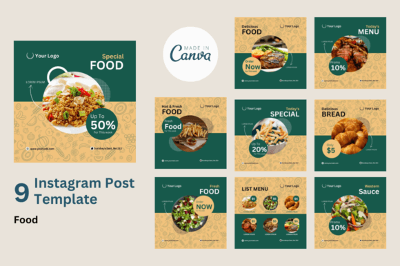 Download Social Media Feed for Food - Social media feed Collection