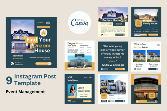 Download Social Media Feed for Real Estate - Social media feed Collection