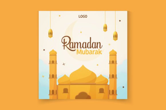 Download Ramadan Mubarak Promotion Post Template - Promotion Collection