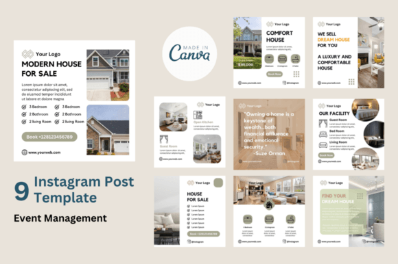 Download Social Media Feed for Real Estate - Social media feed Collection