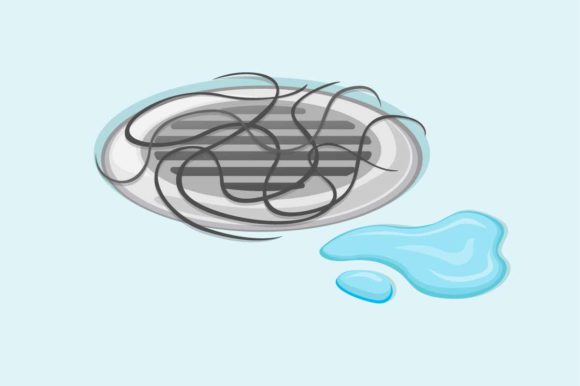 Download Hair Loss Problem on Shower Sink Hole - Hair loss Collection