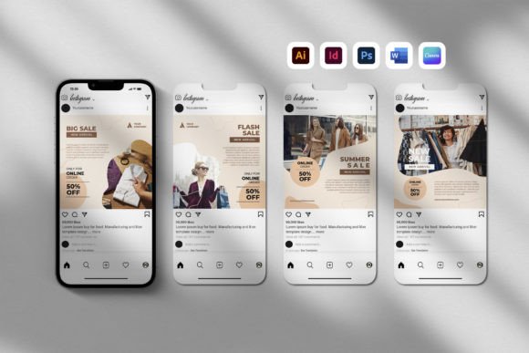 Download Fashion Instagram Posts Collection - Posts Collection