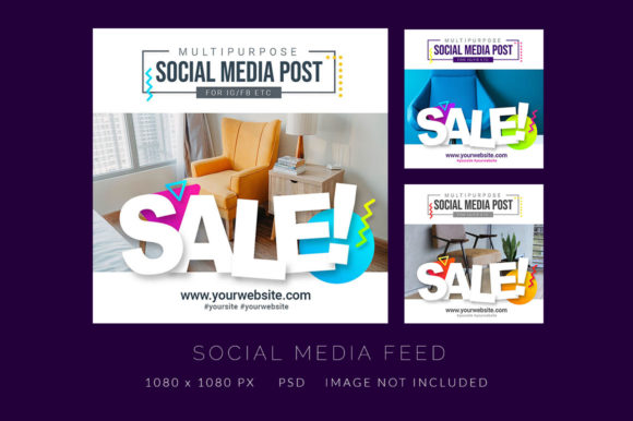 Download Multipurpose Social Media Feed for Sales - Social media feed Collection