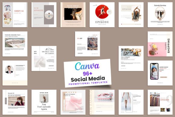 Download Canva Social Media Promotional Templates - Promotion Collection